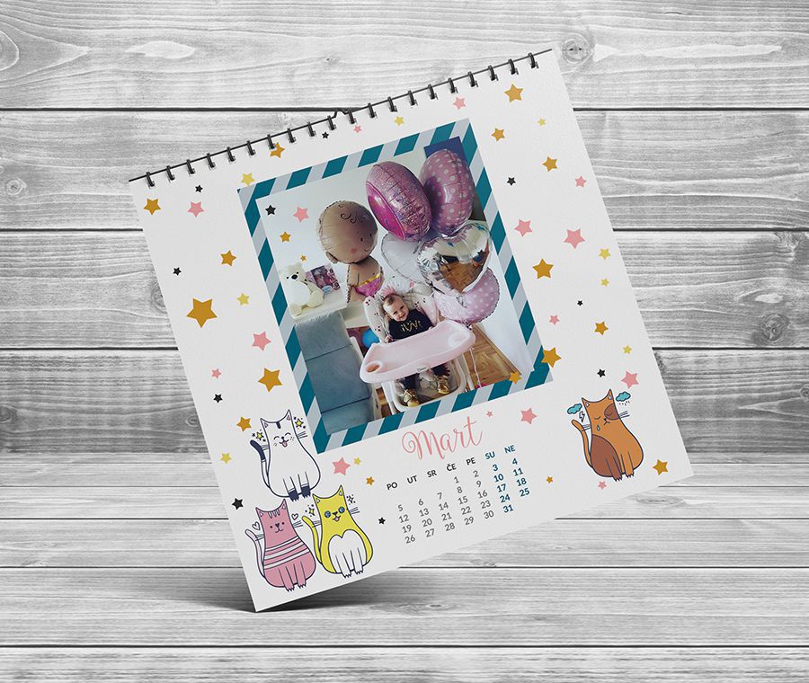 kalendar 2018 dečiji model 2-3