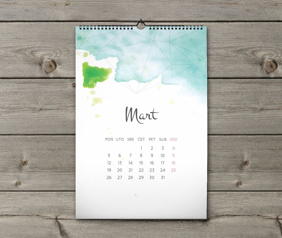 kalendar 2018 model 1-3