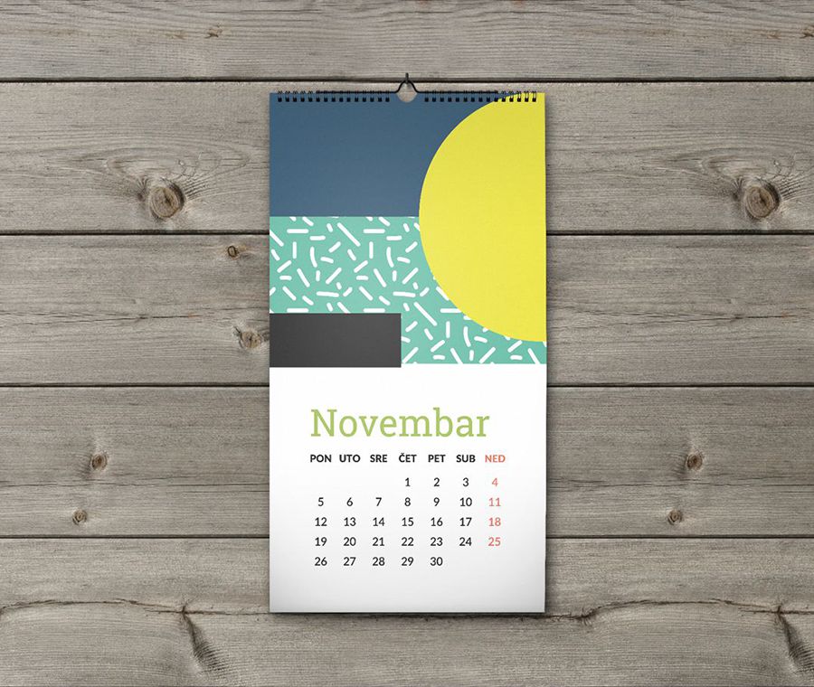 kalendar 2018 model 2-11