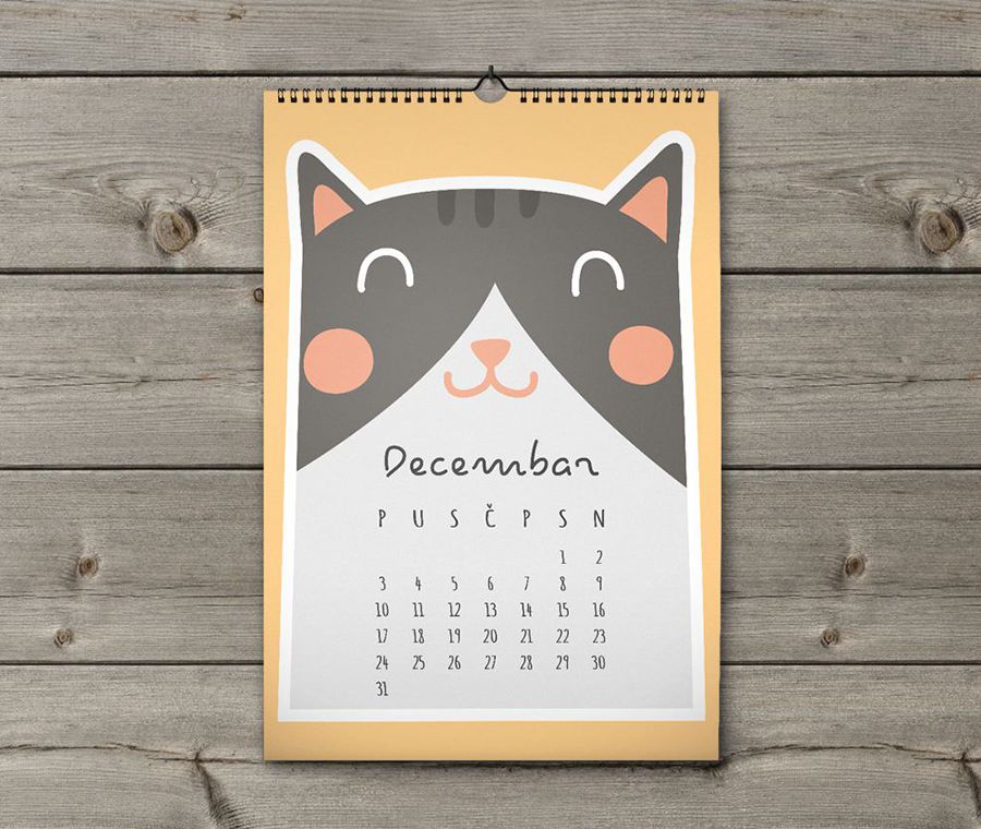 kalendar 2018 model 3-12