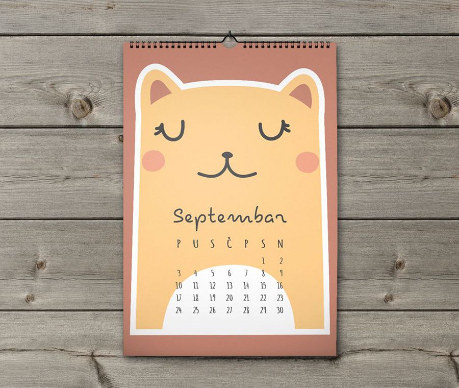 kalendar 2018 model 3-9