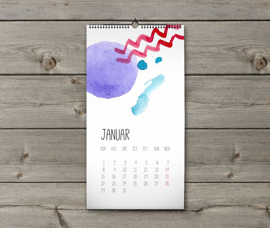 kalendar 2018 model 4-1