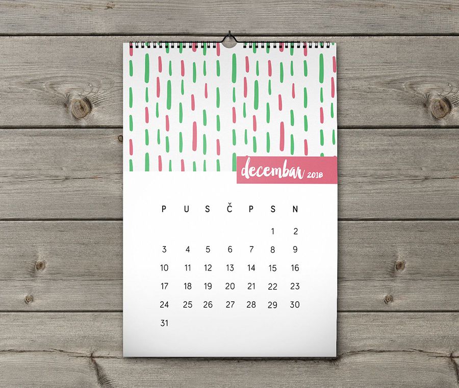 kalendar 2018 model 6-12