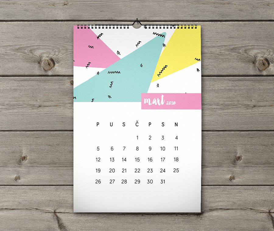 kalendar 2018 model 6-3