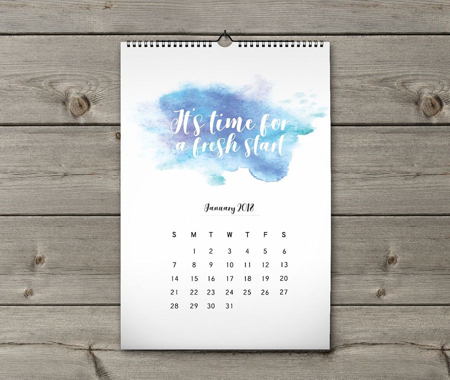 kalendar 2018 model 7-1